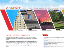 Tablet Screenshot of kaneff.com